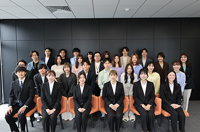 2025年度の新卒入社式