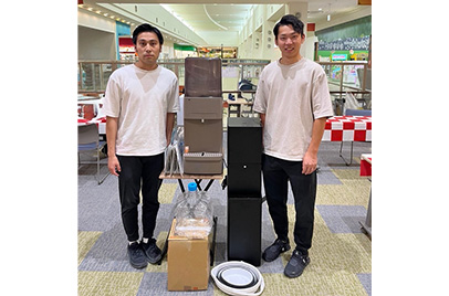 催事営業中の写真